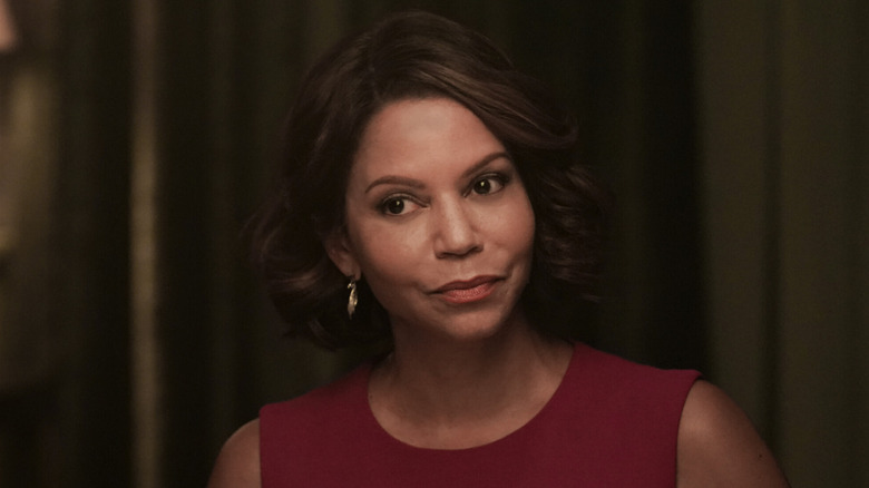 Mae is amused in "Boston Blue" (2025)