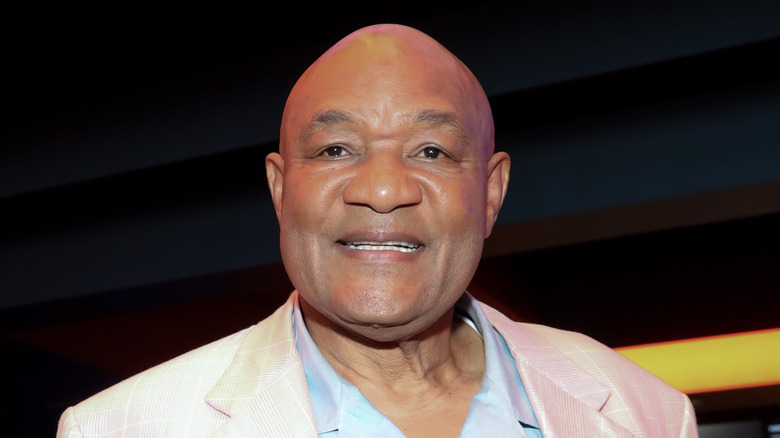 George Foreman smiling