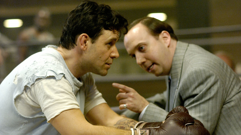 Joe talking to James in the ring in Cinderella Man (2005)