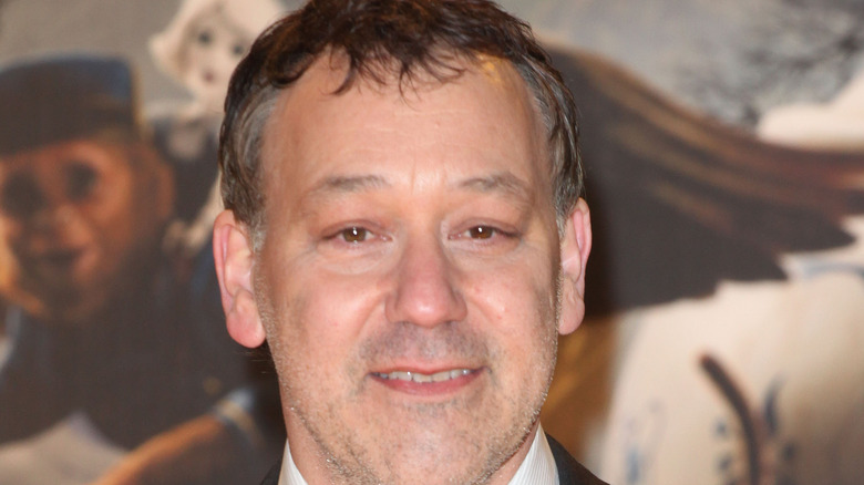 Sam Raimi smiling