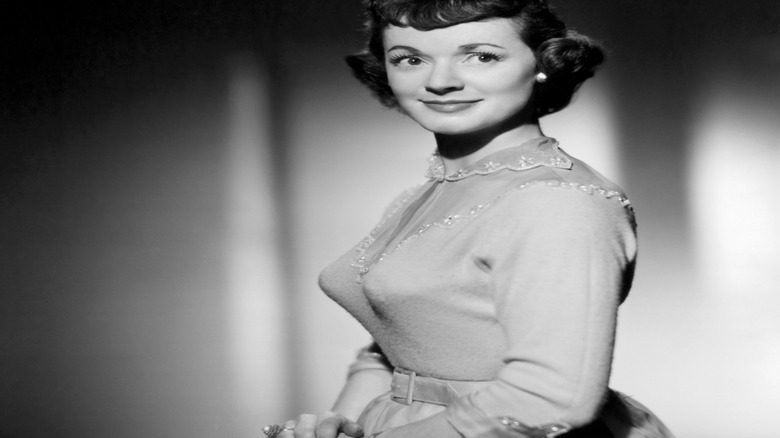 Gisele MacKenzie smiling