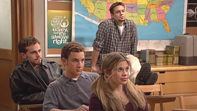 "Boy Meets World" characters in classroom