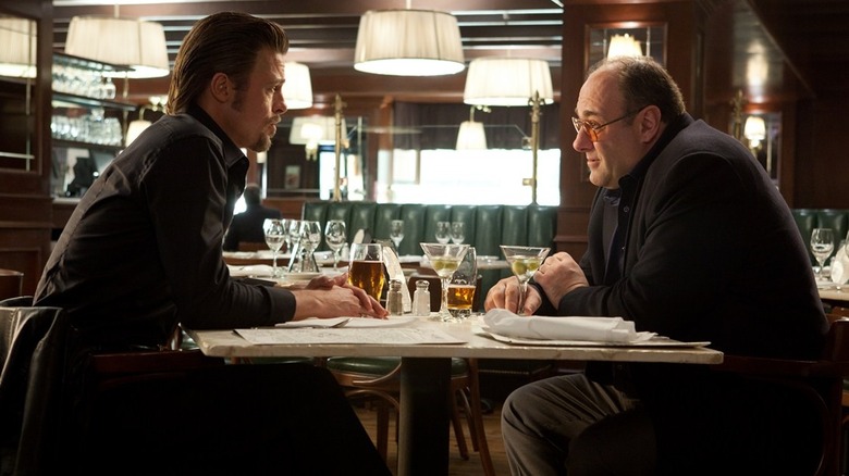 Cogan drinking with Mickey in Killing Them Softly