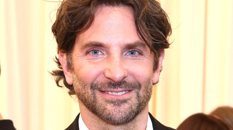 Bradley Cooper looking happy