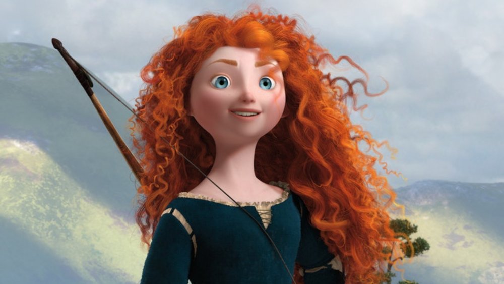 Merida carries her bow in Brave