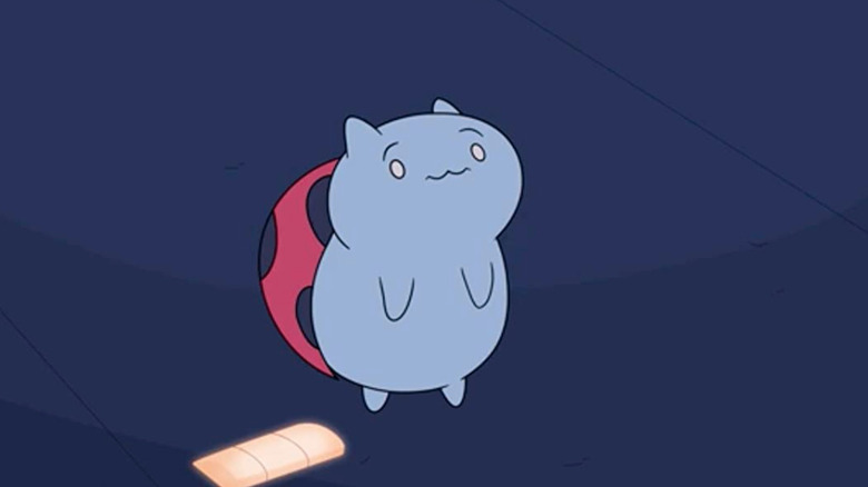 Catbug looking up