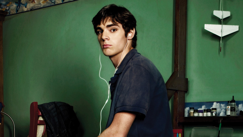 Walt Jr. stares into the camera