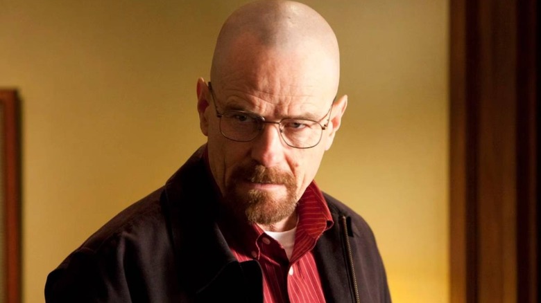 Walter White staring menacingly