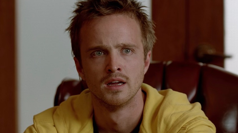 Jesse Pinkman looking devestated