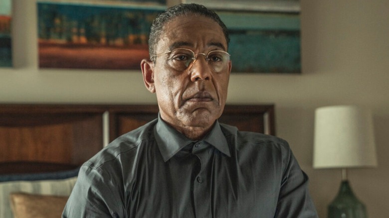 Gus Fring sitting