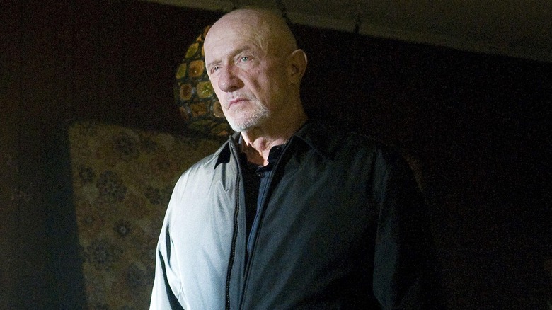 Mike Ehrmantraut serious