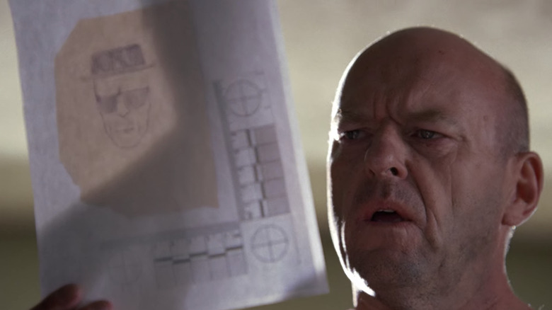 Hank Schrader finds a picture of Walter White