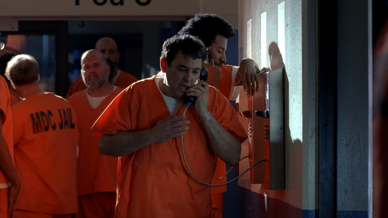 Mike's guy about to get stabbed