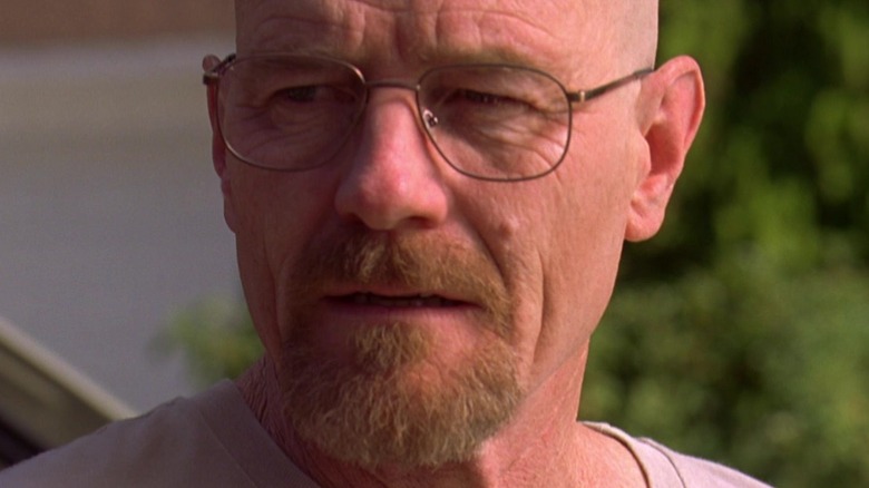 Walter White looking confused 