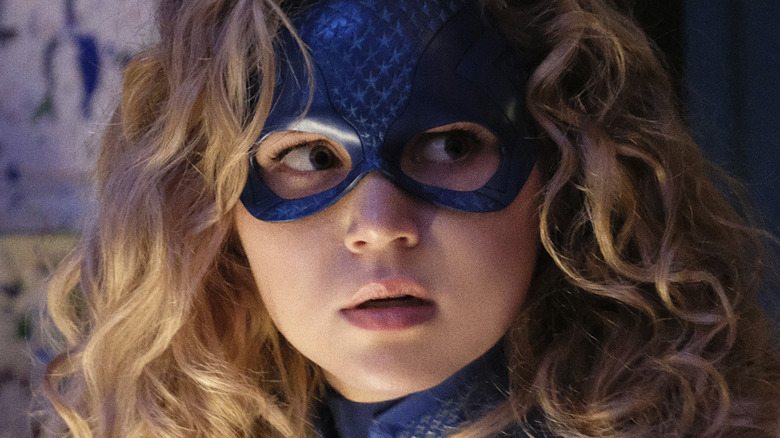 Stargirl wearing mask