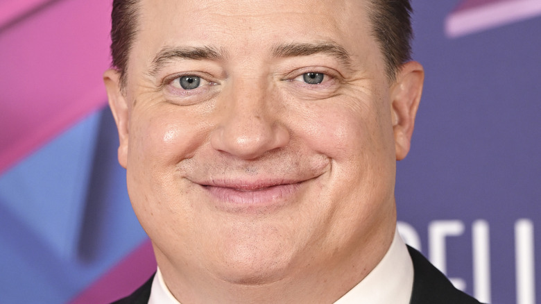 Brendan Fraser smiling