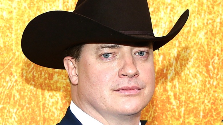 Brendan Fraser in a very fine hat