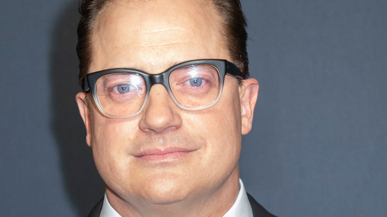 Brendan Fraser smiling