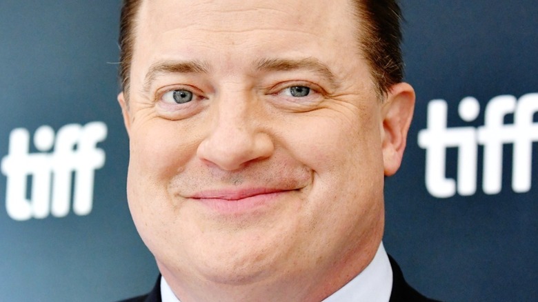 Brendan Fraser smiling at TIFF