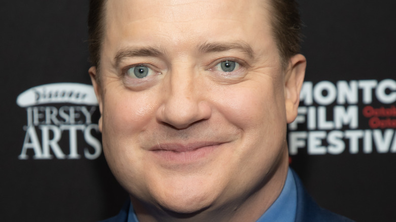 Brendan Fraser smiling