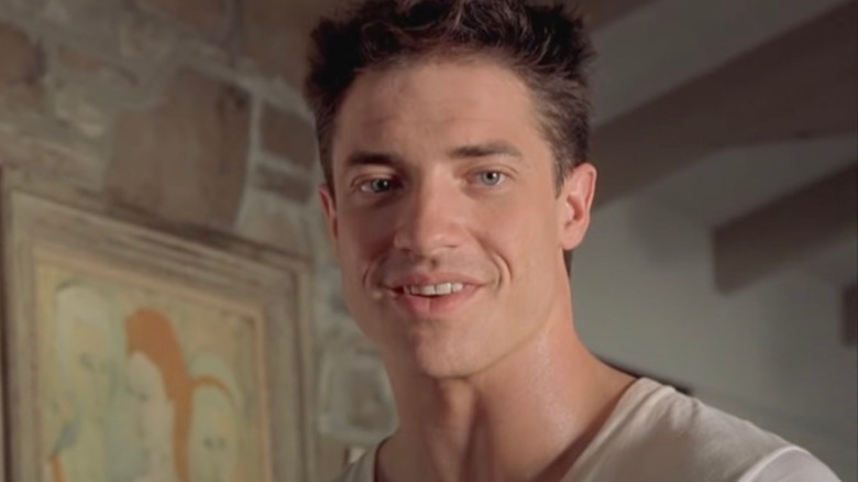 Brendan Fraser smiling