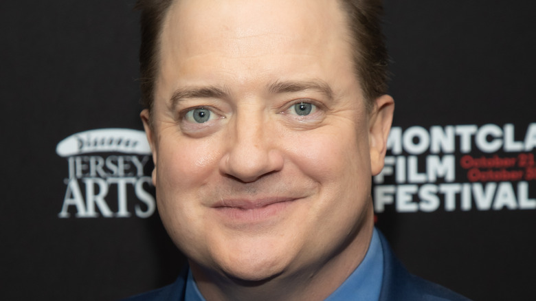 Brendan Fraser smiling