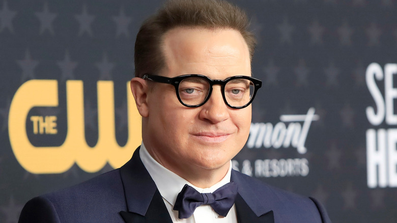 Brendan Fraser smiling
