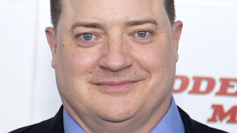 Brendan Fraser smiling