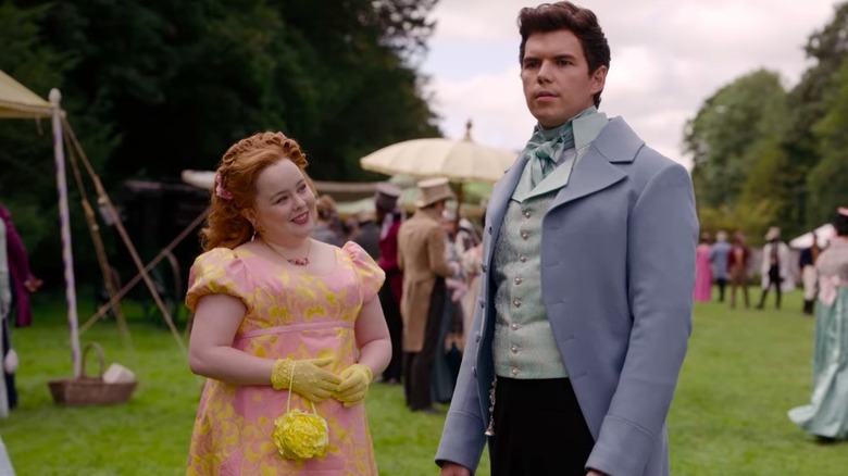 Penelope looks at Colin