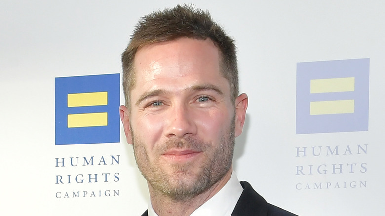 Luke Macfarlane at Human Rights Campaign event