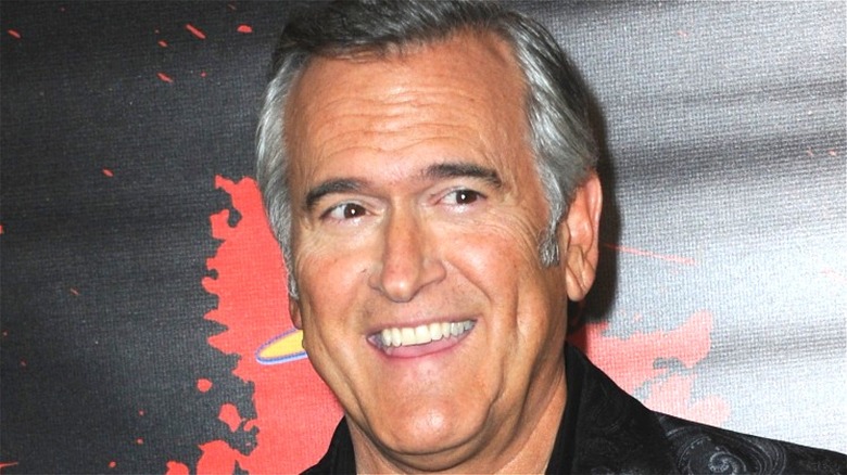 Bruce Campbell smiling