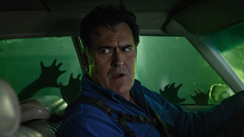 Bruce Campbell spooky hands