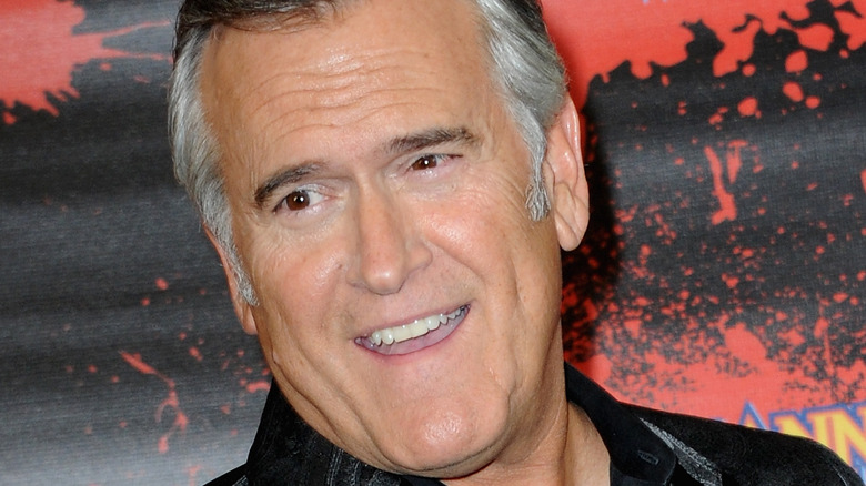 Bruce Campbell smiling