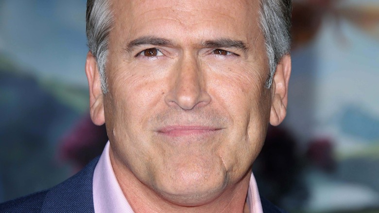 Bruce Campbell smiling