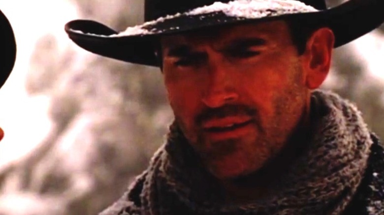 Bruce Campbell in the snow