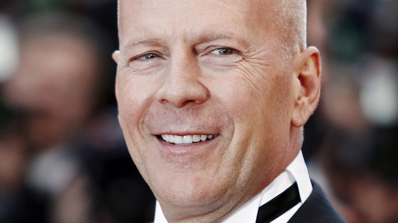 Bruce Willis smiling