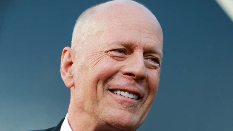 Bruce Willis smiling