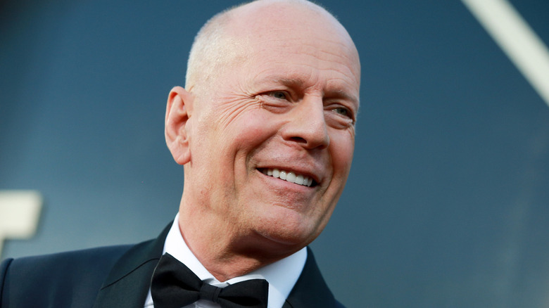 Bruce Willis smiling
