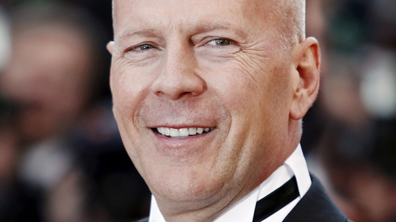 Bruce Willis smiles 