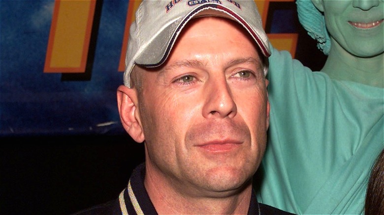 Bruce Willis smiling