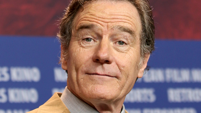 Bryan Cranston raising his eyebrows