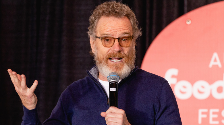Bryan Cranston beard at food festival