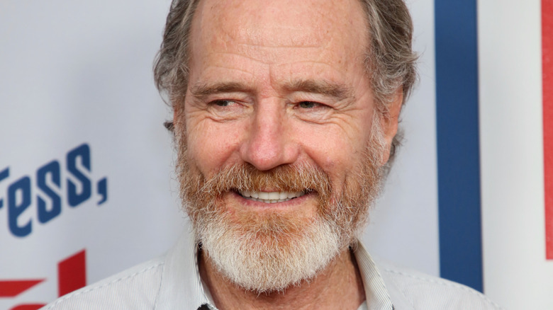 Bryan Cranston smiling on red carpet