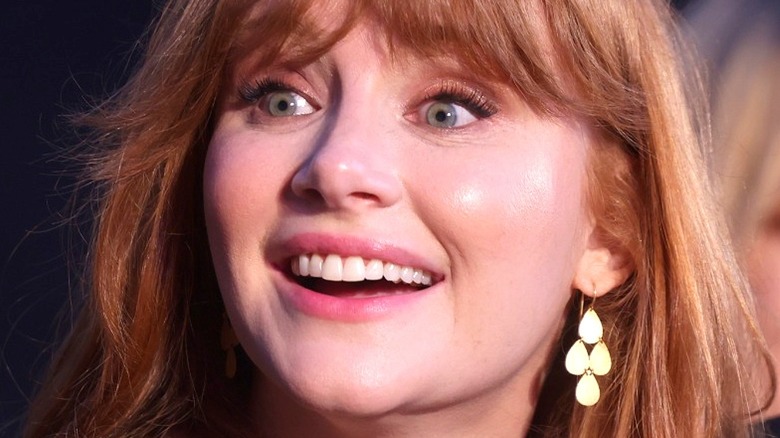 Bryce Dallas Howard speaks on stage