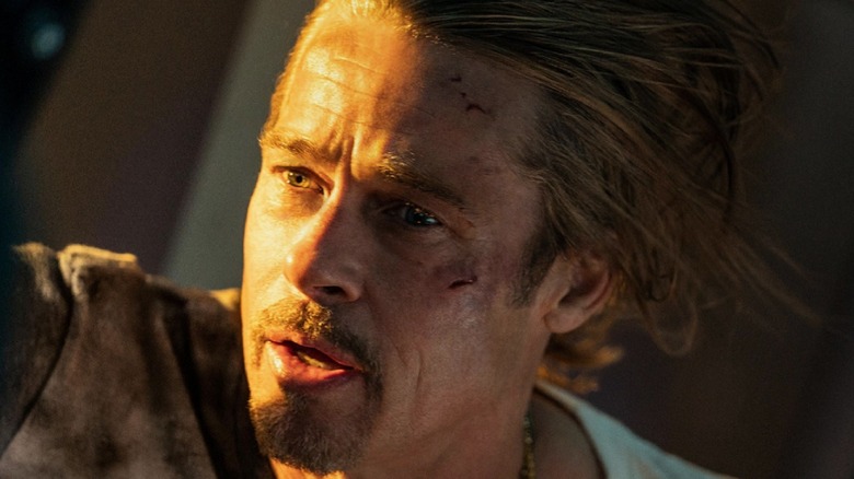 Brad Pitt has scars