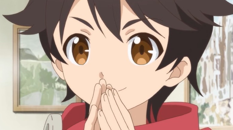 Ryoma training his slime creatures