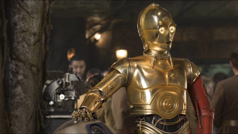 Anthony Daniels plays C-3PO in the Star Wars films