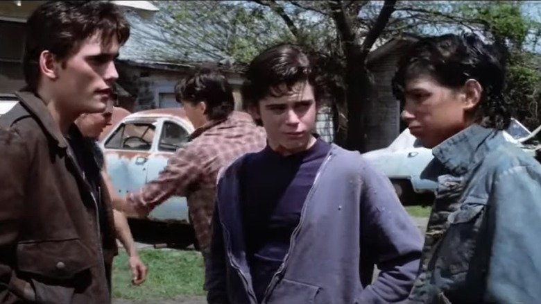 The outsiders playing outside