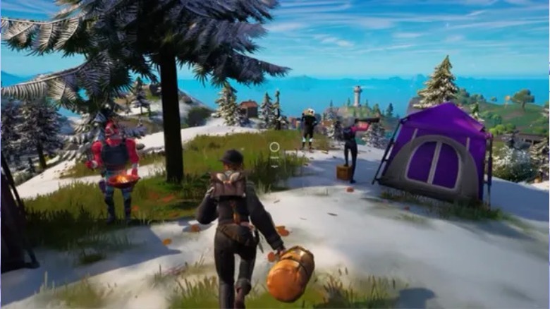 Fortnite Tent rest