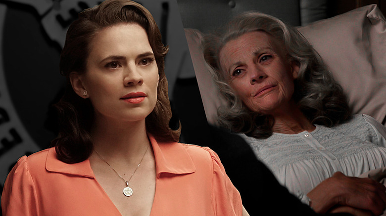 Old Peggy Carter in bed